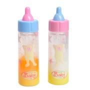 Okładka książki New born baby - Magiczne butelki