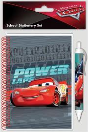 Opakowanie Notes A6 + długopis Cars 3