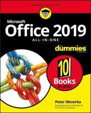 Okładka książki Office 2019 All-in-One For Dummies