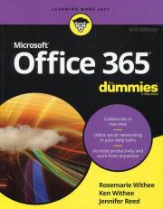 Office 365 For Dummies. Autor: Withee Rosemarie, Withee Ken, Reed Jennifer. Dadada.pl Okładka książki Office 365 For Dummies