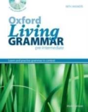 Okładka książki Oxford Living Grammar Pre-interm. SB + CD OXFORD