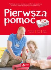PIERWSZA POMOC. Autor: Nadolny Klaudiusz, MICHAŁ KUCAP. Dadada.pl Okładka książki PIERWSZA POMOC