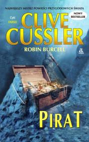 Pirat. Autor: Clive Cussler. Dadada.pl Okładka książki Pirat