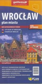 Okładka książki Plan miasta - Wrocław 1:22 000