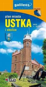 Plan miasta - Ustka i okolice 1:10 000 w.2. Autor:   Praca zbiorowa. Dadada.pl Okładka książki Plan miasta - Ustka i okolice 1:10 000 w.2