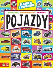 Pojazdy. Autor: Marta Maruszczak. Dadada.pl Okładka książki Pojazdy