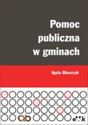 Okładka książki Pomoc publiczna w gminach