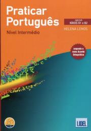 Praticar Portugues Nivel intermedio. Autor: Lemos Helena. Dadada.pl Okładka książki Praticar Portugues Nivel intermedio