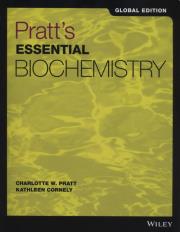 Okładka książki Pratt's Essential Biochemistry Global Edition