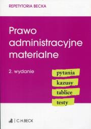 Prawo administracyjne materialne. Autor: Ablewicz Joanna, Rucińska-Sech Emilia. Dadada.pl Okładka książki Prawo administracyjne materialne