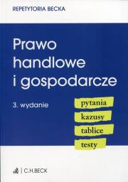 Okładka książki Prawo handlowe i gospodarcze