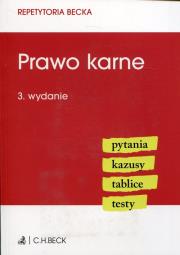 Okładka książki Prawo karne