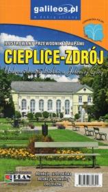 Okładka książki Przewodnik ilustrowany z mapami - Cieplice-Zdrój