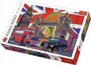 Puzzle 1000 Kolory Londynu TREFL. Wydawca: Trefl. Dadada.pl Opakowanie Puzzle 1000 Kolory Londynu TREFL