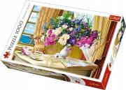 Opakowanie Puzzle 1000 Kwiaty o poranku TREFL