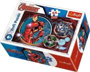 Puzzle 54 mini Bohaterowie The Avengers 3 TREFL. Wydawca: Trefl. Dadada.pl Opakowanie Puzzle 54 mini Bohaterowie The Avengers 3 TREFL