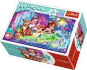 Opakowanie Puzzle 54 mini Wesoły dzień Enchantimals 1 TREFL