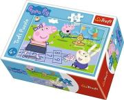 Puzzle 54 mini Wesoły dzień Świnki Peppy 3 TREFL. Wydawca: Trefl. Dadada.pl Opakowanie Puzzle 54 mini Wesoły dzień Świnki Peppy 3 TREFL