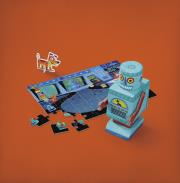Opakowanie Puzzle kreatury - Robot