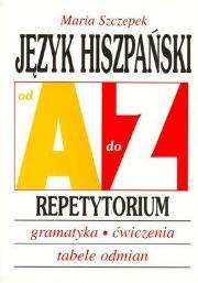 Okładka książki Repetytorium Od A do Z - J.Hiszpański w.2017 KRAM