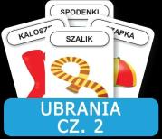 Rozwijamy mowę i myślenie - Ubranie cz. 2. Wydawca: KOMLOGO. Dadada.pl Opakowanie Rozwijamy mowę i myślenie - Ubranie cz. 2