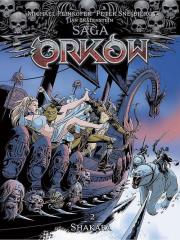 Saga Orków 2 Shakara. Autor: Bratenstein Jan, Michael Peinkofer. Dadada.pl Okładka książki Saga Orków 2 Shakara