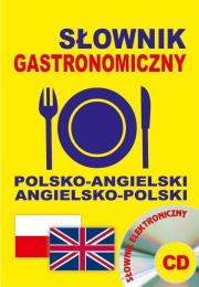 Okładka książki Słownik gastronomiczny polsko-angielski + CD