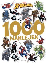 Spider-Man. 1000 naklejek. Autor: Opracowanie zbiorowe. Dadada.pl Okładka książki Spider-Man. 1000 naklejek