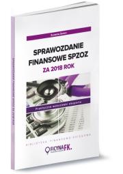Okładka książki Sprawozdanie finansowe SPZOZ za 2018 rok