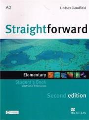 Okładka książki Straightforward 2nd ed. A2 Elementary SB + vebcod