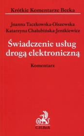 Okładka książki Świadczenie usług drogą elekroniczną