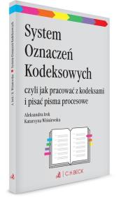 System Oznaczeń Kodeksowych. Autor: Irek Aleksandra, Katarzyna Wiśniewska. Dadada.pl Okładka książki System Oznaczeń Kodeksowych