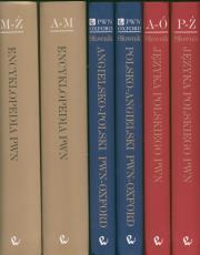 Opakowanie Sześciopak Encyklopedia 1-2 Słownik języka polskiego 1-2 Słownik angielsko-polski polsko-angielski 1-2