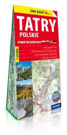 Okładka książki Tatry polskie mapa turystyczna  1:30 000