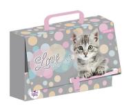 Okładka książki Teczka z rączką - Walizeczka - Kot The Sweet Pets