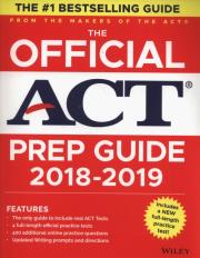 Opakowanie The Official ACT Prep Guide, 2018-19 Edition