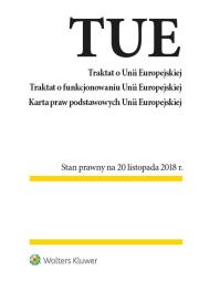 Okładka książki Traktat o Unii Europejskiej Traktat o funkcjonowaniu Unii Europejskiej