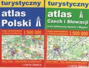 Opakowanie Turystyczny atlas Czech i Słowacji oraz północnej Austrii i Węgier / Turystyczny atlas Polski