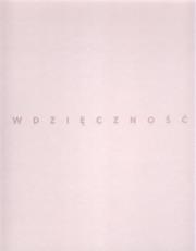 Okładka książki Wdzięczność