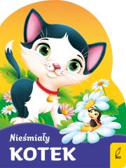 Okładka książki Wykrojnik - Nieśmiały kotek