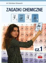 Zagadki chemiczne TUTORa. Autor: Głowacki Zdzisław. Dadada.pl Okładka książki Zagadki chemiczne TUTORa