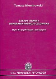 Okładka książki Zasady i normy wspierania rozwoju człowieka