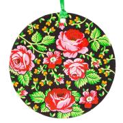 Opakowanie Zawieszka na choinkę - koło góralskie czarne