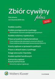 Okładka książki Zbiór cywilny PLUS 2019