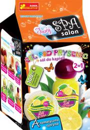 Opakowanie Żel pod prysznic & sól do kąpieli. Arom. cytryna.