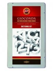 Zestaw do szkicowania Gioconda 8892. Wydawca: Koh-I-Noor. Dadada.pl Opakowanie Zestaw do szkicowania Gioconda 8892