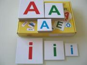 Okładka książki Zestaw dydaktyczny. Samogłoski