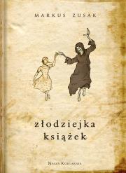 Złodziejka książek. Autor: Zusak Markus. Dadada.pl Okładka książki Złodziejka książek