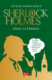 ZNAK CZTERECH. Autor: Sir Arthur Conan Doyle. Dadada.pl Okładka książki ZNAK CZTERECH