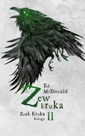 Znak Kruka T.2 Zew kruka. Autor: McDonald Ed. Dadada.pl Okładka książki Znak Kruka T.2 Zew kruka